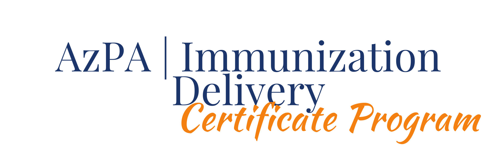 AzPA Immunization Certificate Program